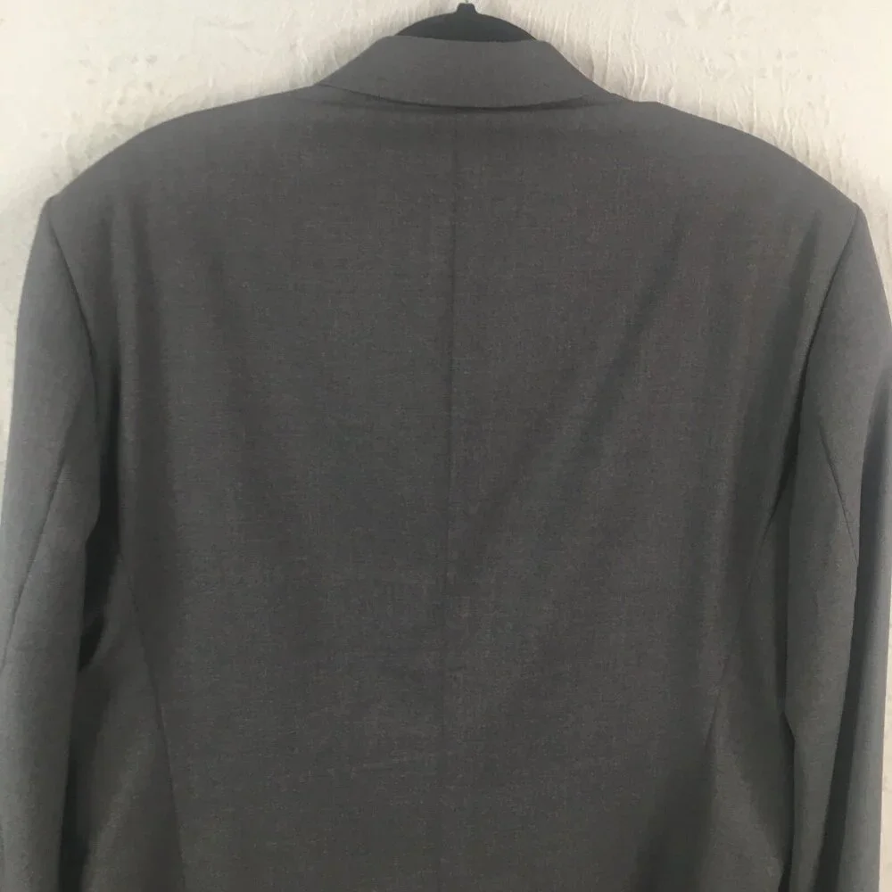Saxyville Kilsund Blazer Men 50 US 44Gray 100% Wool Sweden Cavaliere Vintage
